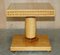 Large Burr Walnut, Satinwood & Oak Side Table by Andrew Varah 4