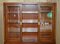 Vintage Triple Spotlight Military Campaign Library Bookcase 3