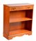 Light Burr & Burl Walnut Library Bookcases with Adjustable Shelves, Set of 2, Image 11