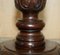 Antique Hand Carved Corinthian Pillar Jardiniere Stand 5