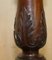 Antique Hand Carved Corinthian Pillar Jardiniere Stand, Image 4