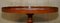 Decorative Burr Yew Wood Side Table with Gallery Rail 4