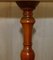 Decorative Burr Yew Wood Side Table with Gallery Rail 5