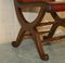 Spanish Brown Leather & Oak Dining Chairs by Pierre Lottier for Alamazan, Set of 6 8