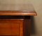 Vintage Burr Yew Wood Dwarf Open Bookcase or Sideboard with Large Drawers, Image 10