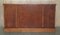 Vintage Burr Yew Wood Dwarf Open Bookcase or Sideboard with Large Drawers, Image 16