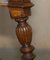 Victorian Aesthetic Movement Carved Oak, Elm & Marble Occasional Table, 1860 13