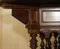 Victorian Aesthetic Movement Carved Oak, Elm & Marble Occasional Table, 1860, Image 6