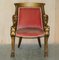 George III Hand Carved Giltwood Armchair after Thomas Hope, 1780 3