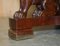 Antique French Neoclassical Hardwood Centre Table with Sphinx Pillared Base, Image 11
