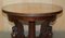 Antique French Neoclassical Hardwood Centre Table with Sphinx Pillared Base, Image 2