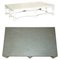 Solid Six Pillar French Country House Coffee Table in Original Paint 3
