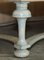 Solid Six Pillar French Country House Coffee Table in Original Paint 8