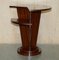 Art Deco Style Two Tier Macassar Wood Side Tables, Set of 2 13