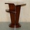 Makassar Holz Beistelltische mit 2 Ebenen im Art Deco Stil, 2er Set 13