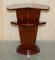 Art Deco Style Two Tier Macassar Wood Side Tables, Set of 2 4