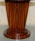 Art Deco Style Two Tier Macassar Wood Side Tables, Set of 2 8