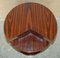 Mesas auxiliares de madera Macassar estilo Art Déco de dos niveles. Juego de 2, Imagen 15