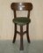 Antique Primitive Arts & Crafts Elm Chairs, Set of 3 3