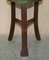 Chaises Primitive Arts & Crafts Antiques en Orme, Set de 3 6