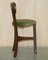 Antique Primitive Arts & Crafts Elm Chairs, Set of 3, Image 10