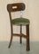 Antique Primitive Arts & Crafts Elm Chairs, Set of 3, Image 2