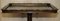 Tavolino da centro antico in legno duro intagliato e pelle verde, Immagine 4