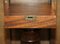 Large Antique Carved Hardwood & Green Leather Tilt Top Centre Table 19