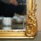 Espejos de pared de cuerpo entero de madera dorada estilo neoclásico francés. Juego de 2, Imagen 12