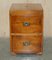 Military Campaign Drinks Cabinet in Burr Yew and Elm 3