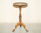 Turned Hardwood Tripod Lamp Side Table 2