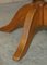 Vintage English Oak Tripod Side Table, Image 12