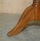 Vintage English Oak Tripod Side Table, Image 10