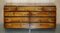 Antique Burr & Burl Walnut Military Campaign Sideboard, Image 18