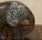 Vintage Hand Carved Elephant Figurines, Set of 2 15