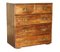Hardwood Military Officers Campaign Chest of Drawers, 1880s, Image 1