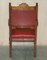 Antique English Victorian Armchair, 1880, Image 17