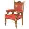 Antique English Victorian Armchair, 1880 1