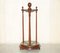 Hardwood Victorian Hand Carved Revolving Snooker Pool Cue Rack, 1880s, Image 2