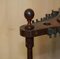 Hardwood Victorian Hand Carved Revolving Snooker Pool Cue Rack, 1880s 5