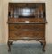 Antique Burr and Burl Walnut Secretaire, 1900s, Image 16