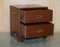 Military Campaign Side Table in Brown Leather from Harrods Kennedy, Image 16