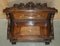Antique Italian Carved Lion Griffon Bench with Storage, 1860s 14