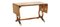 Vintage Extendable Coffee Table in Flamed Hardwood, Image 1