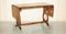 Vintage Extendable Coffee Table in Flamed Hardwood 3