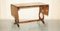 Vintage Extendable Coffee Table in Flamed Hardwood, Image 3