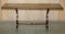 Vintage Extendable Coffee Table in Flamed Hardwood 16
