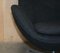 Vintage Egg Chair aus schwarzem & grauem Stoff von Fritz Hansen, 1996 8