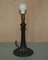 Lampes de Bureau Vintage Bronzées avec Bases Lily Pad de Tiffany & Co, 1960s, Set de 2 3