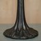 Lámparas de mesa vintage de bronce con bases de lirio de Tiffany & Co, años 60. Juego de 2, Imagen 8